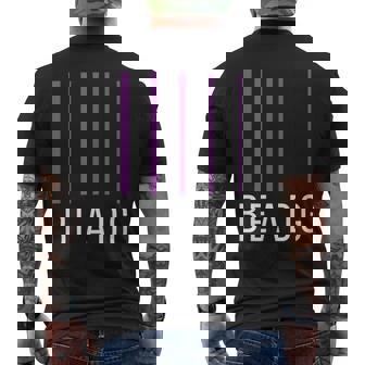 ベースギタリストギフト Beadg 5弦 メンズTシャツ バックプリント - Kawaiitshirt