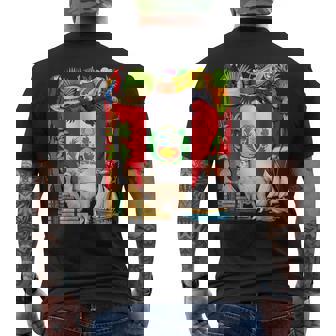 ペルー ペルー国旗 ペルーのルーツ ペルーの遺産 誇り高きペルー人 ペルーの誇り メンズTシャツ バックプリント - Kawaiitshirt