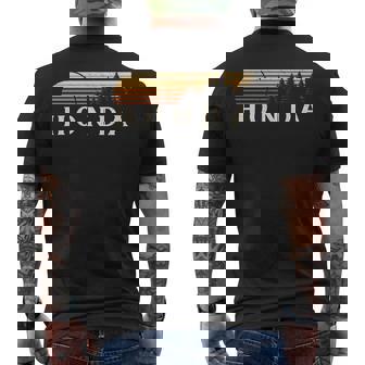 ホンダ、カリフォルニア州ヴィンテージエバーグリーンサンセット80年代レトロ。 長袖tシャツ メンズTシャツ バックプリント - Kawaiitshirt