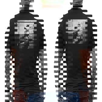 ボクサー マイク・タイソン ロンドンで ジェームズ・ティリス 対 フランク・ブルーノ メンズTシャツ バックプリント - Kawaiitshirt