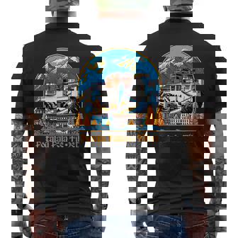 ポタラ宮 チベット ラサ 仏教 メンズTシャツ バックプリント - Kawaiitshirt