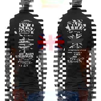 ユニオンジャック 英国の国旗 グレートブリテン ロンドン Union Jack 長袖tシャツ メンズTシャツ バックプリント - Kawaiitshirt