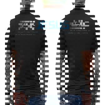 ヨハネ14 メンズTシャツ バックプリント - Kawaiitshirt