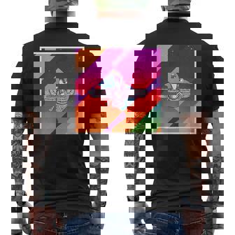 レトロ ヴィンテージ 美的 アヌンナキ メンズTシャツ バックプリント - Kawaiitshirt