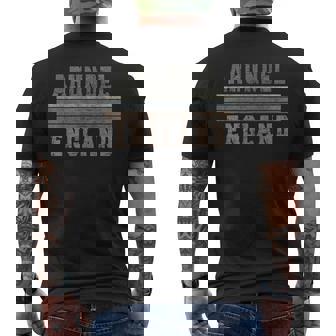 レトロアランデルイングランド メンズTシャツ バックプリント - Kawaiitshirt