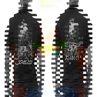 ロングライブ カウグール ウエスタンゴースト 乗馬馬 ハロウィン メンズTシャツ バックプリント - Kawaiitshirt