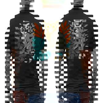 ワオキツネザル 長袖tシャツ メンズTシャツ バックプリント - Kawaiitshirt