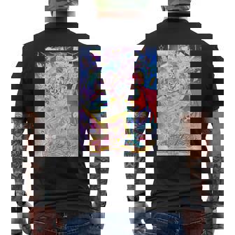 ワッチャプリマジ！ デザインa メンズTシャツ バックプリント - Kawaiitshirt