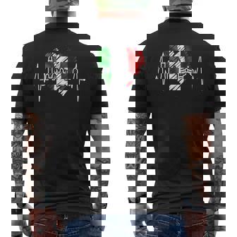 ヴェネツィアのスカイライン ハートビート イタリア ベネチア大好きi Loveeneziaenice メンズTシャツ バックプリント - Kawaiitshirt