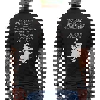 働いて働いて働いて働いて働いてまいります メンズTシャツ バックプリント - Kawaiitshirt