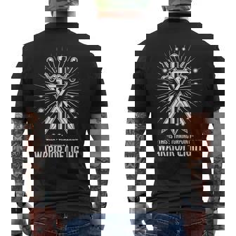 光の戦士 Warrior Of Light This Is The Turning Point 交差する剣 メンズTシャツ バックプリント - Kawaiitshirt