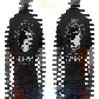 太極拳の心と体の健康のための陰陽師 長袖tシャツ メンズTシャツ バックプリント - Kawaiitshirt