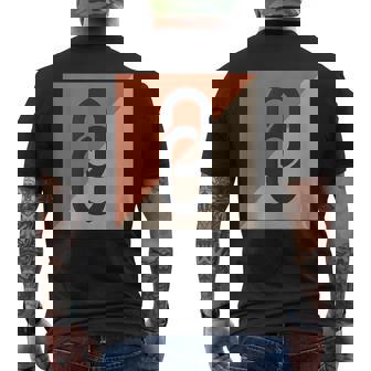 川越ボーイズ・シング＜Kawagoe Boysing＞ 日向兄弟 お気に入りブランド【オレンジ＆ベージュ】 メンズTシャツ バックプリント - Kawaiitshirt