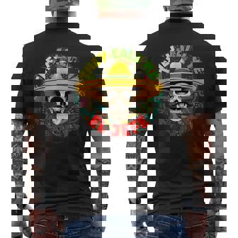 彼らは私をエルジェフェファニースケルトンメキシカンカラベラと呼んでいます メンズTシャツ バックプリント - Kawaiitshirt