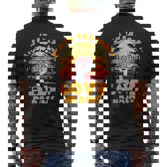 数学教師 Love Brains おもしろハロウィン ゾンビテーマ メンズTシャツ バックプリント - Kawaiitshirt