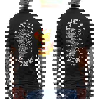 沖縄ジャパン シーサーガーディアンライオンズ 日本漢字お土産 メンズTシャツ バックプリント - Kawaiitshirt