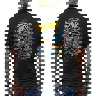 活気に満ちたトゥクトゥクタイアドベンチャー メンズTシャツ バックプリント - Kawaiitshirt