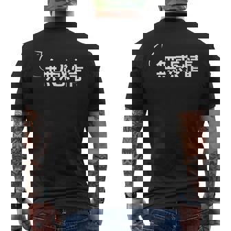 無感情 無感情な性格の表現 無感情なグッズ メンズTシャツ バックプリント - Kawaiitshirt