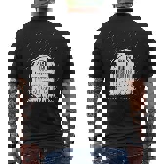 親知らずの歯 面白い 歯科 抜歯 歯医者 メンズTシャツ バックプリント - Kawaiitshirt