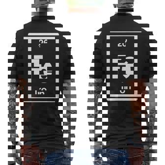 鉄 メンズTシャツ バックプリント - Kawaiitshirt