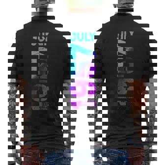 限定版 1957年7月 1957年 レトロ 1957 ヴィンテージ 1957 メンズTシャツ バックプリント - Kawaiitshirt