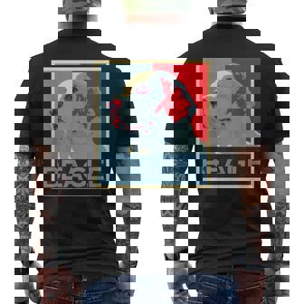 面白いtシャツ ビーグル 犬 わんこ メンズ おもしろ 面白い 服 おもしろグッズ ネタ ポスター メンズTシャツ バックプリント - Kawaiitshirt