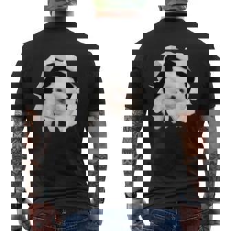 面白いtシャツ 犬 ポメラニアン イヌ わんこ メンズ 犬好き グッズ かわいい おもしろ 面白い 服 ネタ メンズTシャツ バックプリント - Kawaiitshirt