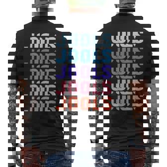 面白いギフト名 Jools 名入れ名 メンズTシャツ バックプリント - Kawaiitshirt