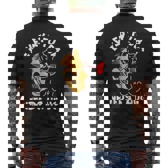 面白いチューバプレーヤー メンズTシャツ バックプリント - Kawaiitshirt