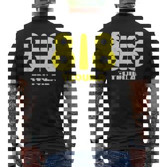 面白いドリンクデザイン 818 チームテキーラワインラバー メンズTシャツ バックプリント - Kawaiitshirt