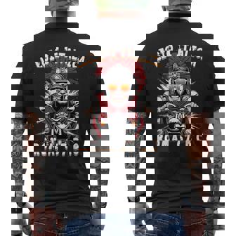 面白いローマのセンチュリオン モーターサイクリスト Legio 1 Italica メンズTシャツ バックプリント - Kawaiitshirt