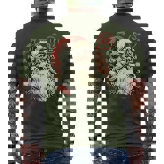 67 Christmas Six Seven Meme Brainrot Santa Claus Boys Men's T-shirt Back Print - Monsterry