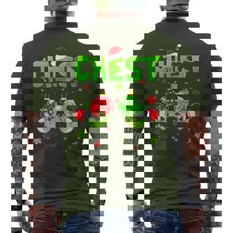 Chest Nuts Matching Chestnuts Xmas Christmas Couples Women Men's T-shirt Back Print | Seseable FR