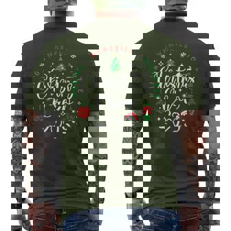 Christmas Crew 2025 Family Matching Making Memories Together Men's T-shirt Back Print | Seseable CA