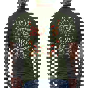 Goodbye 2025 Hello 2026 Festive Christmas Happy New Year Men's T-shirt Back Print | Seseable FR