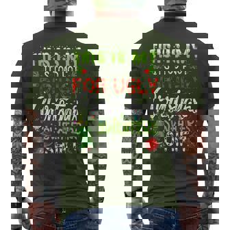 This Is My It's Too Hot For Ugly Christmas Sweaters Men's T-shirt Back Print - Thegiftio