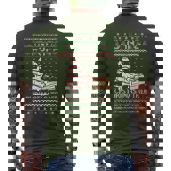 Oh Christmas Tree Cakes Debbie Becky Jen Cake Lovers Xmas Men's T-shirt Back Print | Seseable CA