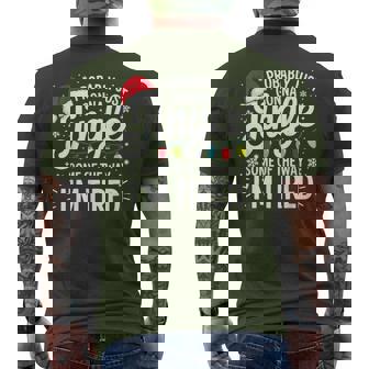 Probably Just Going To Jingle Some Of The Way I'm Tired Xmas Men's T-shirt Back Print | Mazezy