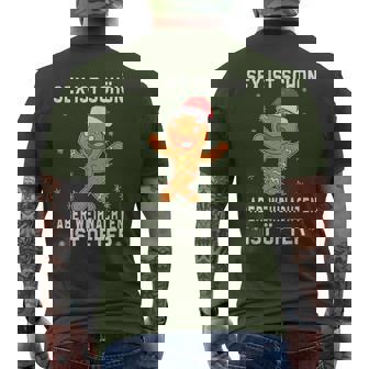 Sex Istchön Aber Weihnachten Is Öfter Lebkuchen Christmas T-Shirt mit Rückendruck - Seseable