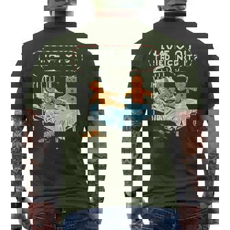 Have You Tried Icing It Gingerbread Holiday Christmas 2024 Men's T-shirt Back Print - Monsterry