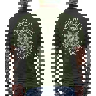 Whose God Damn White Baby Is This Christmas Men's T-shirt Back Print - Thegiftio