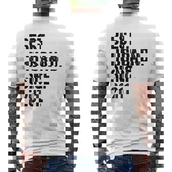 14 Aniversario De Boda 14 Años Camiseta Hombre Estampado Espalda - Regaloses