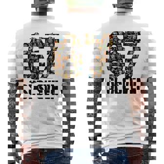 67 シックスセブン イタリアンブレインロットジェネレーションアルファスラングミーム メンズTシャツ バックプリント - Kawaiitshirt