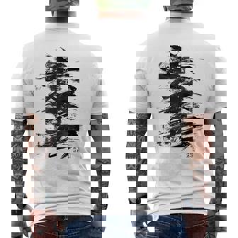 Anime Manga Abstrait Japon Dessin Illustration Texte Anime T-shirt imprimé au dos - Cadeauxyz