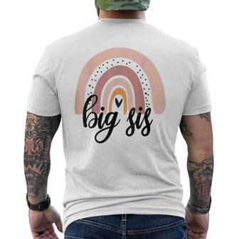 Annuncio Di Rivelazione Del Fratelloorella Grande Arcobaleno Dellaorella Grande T-shirt da uomo con stampa posteriore - Novitaregali