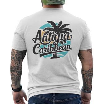Antigua Caribbean Men's T-shirt Back Print - Thegiftio UK
