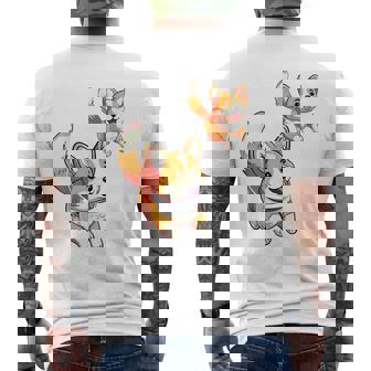 Astronaute Dogpace Galaxie Drôle Mignon T-shirt imprimé au dos - Cadeauxyz