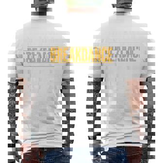 Australian Breakdancing Outfit Kids Break Dancer Matching Men's Back Print T-Shirt | Mazezy