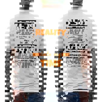 Australian Rules Football Saying Hobby Men's Back Print T-Shirt | Mazezy