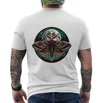 Bad Omen Moth Men's T-shirt Back Print - Thegiftio UK